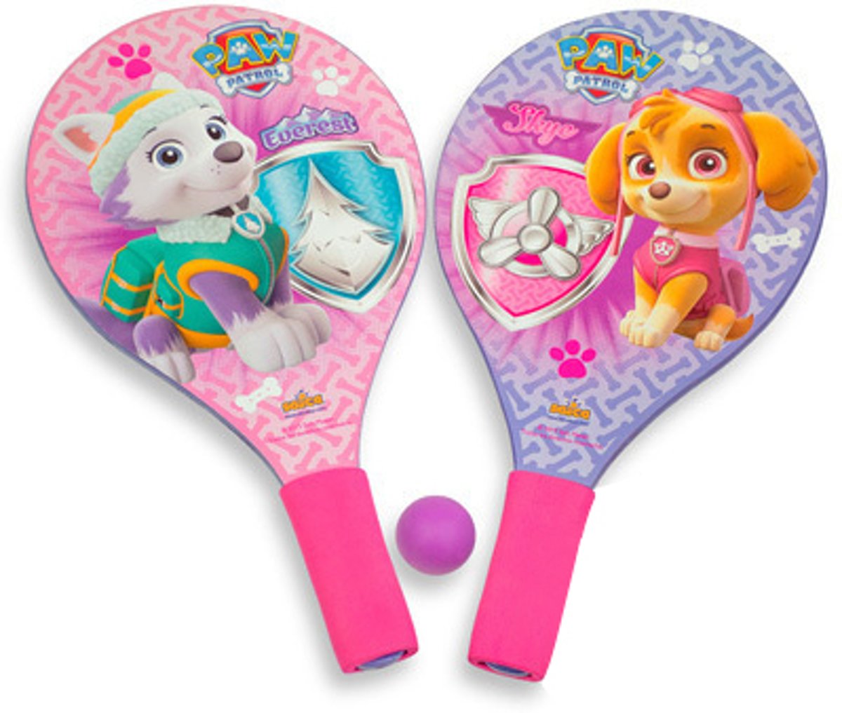 Paw Patrol strandtennis - Beachball set | Skye & Everest